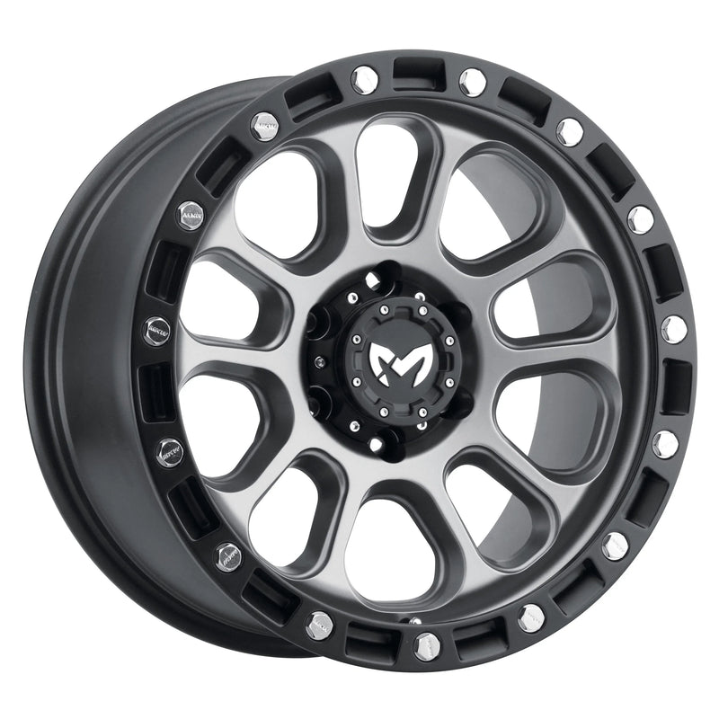 MKW Offroad M204 20x9 6x135 1mm Matte Gray Wheel