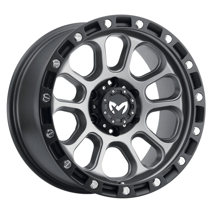 MKW Offroad M204 20x9 6x139.7 1mm Matte Gray Wheel