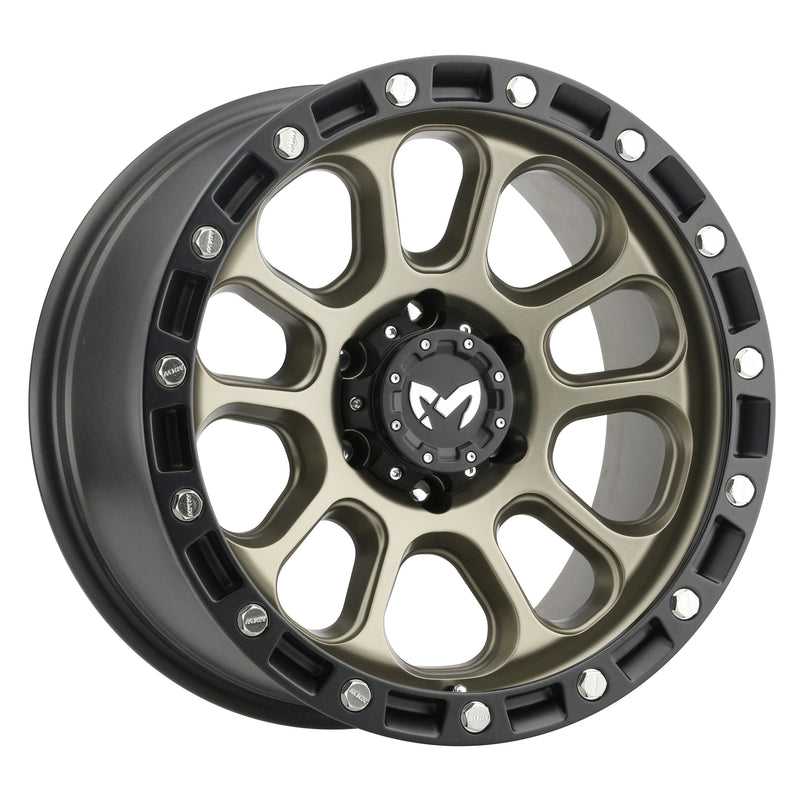 MKW Offroad M204 20x9 6x139.7 -12mm Matte Bronze Wheel