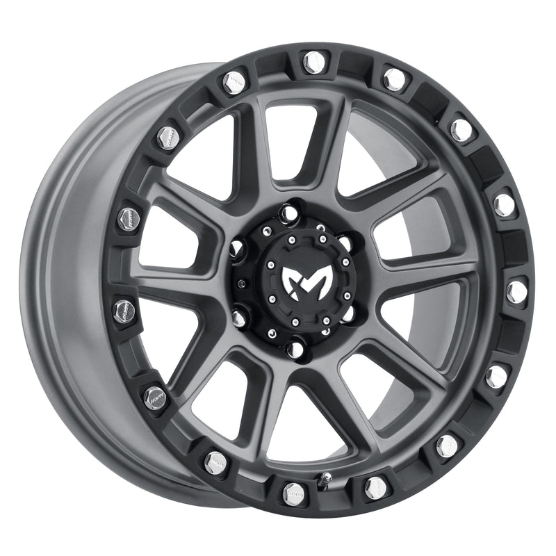 MKW Offroad M205 18x9 5x127 1mm Matte Gray Wheel