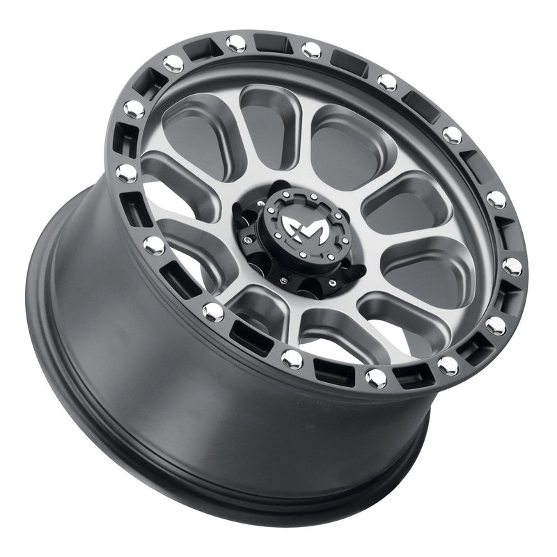 MKW Offroad M205 20x9 6x139.7 1mm Matte Gray Wheel