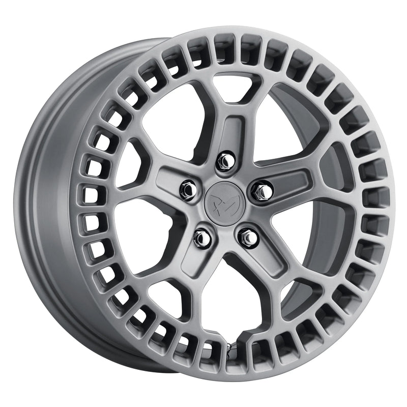 MKW Offroad M206 17x8 5x100 35mm Matte Gray Wheel