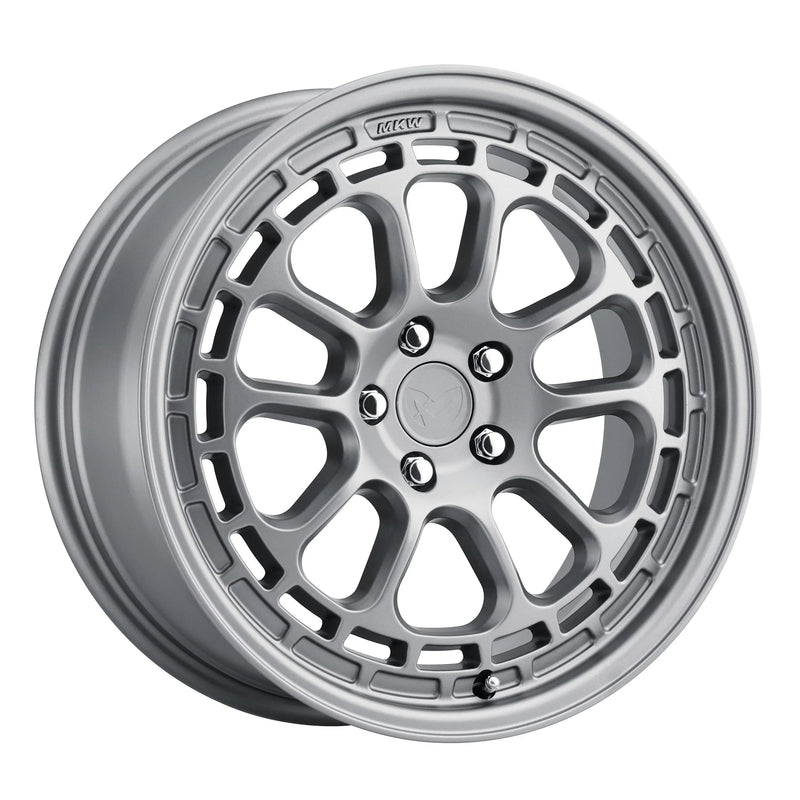 MKW Offroad M207 17x8 5x100 35mm Matte Gray Wheel