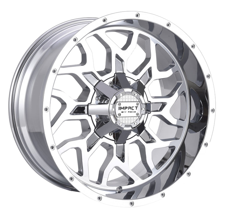 Impact Wheel 813 20x10 5x139.7 & 5x127 -12mm Chrome