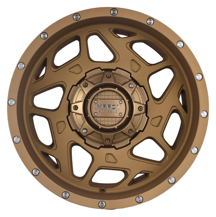 Impact Wheel 822 17x9 6x139.7 & 6x135 0mm Bronze