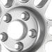 Enkei Wheel RPF1 17x9 5x114.3  45mm F1 Silver