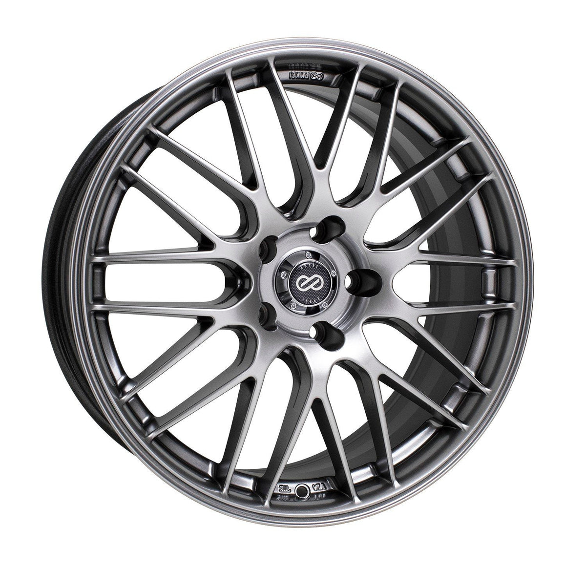 Enkei EKM3 18x8 5x110 40mm Offset 72.6 Bore Dia Gunmetal Wheel main image 0