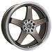 Enkei Wheel EV5 17x7 4x100 & 4x108  45mm Bronze