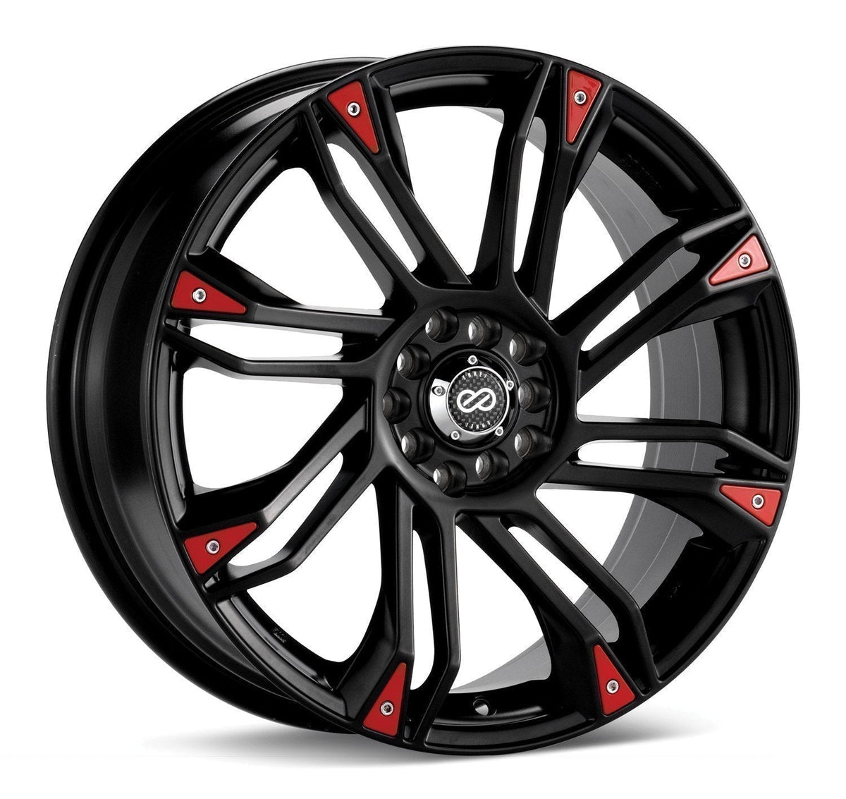 Enkei GW8 17x7 4x100/108 42mm Offset 72.6 Bore Matte Black Wheel main image 0