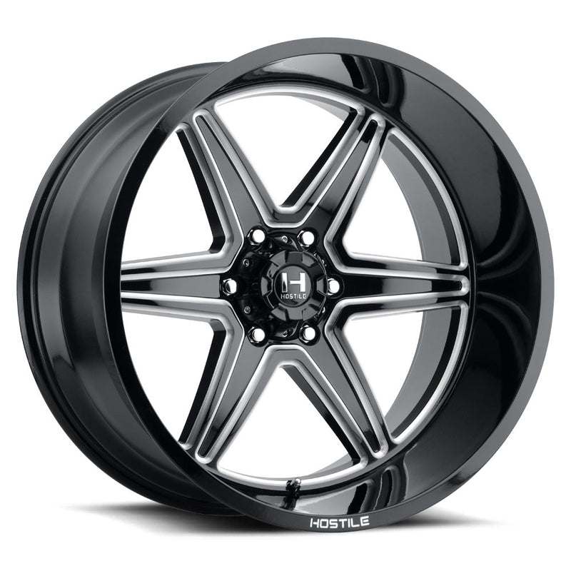 Hostile Wheel H117 Venom 22x12 -44mm 6x139.7 Blade Cut