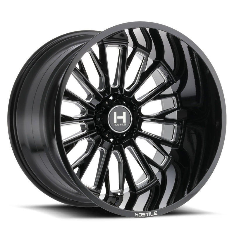 Hostile Wheel H114 Fury 20x9 12mm 5x150 Blade Cut